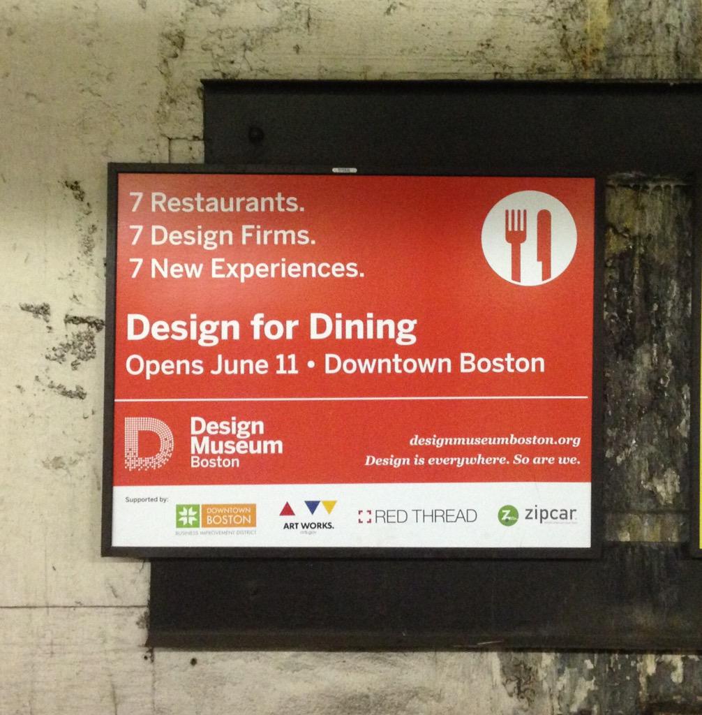 alison_j_d's tweet image. Excited to take full advantage #DesignforDining! Especially @payettepeople project @merchantboston! @designmuseumbos