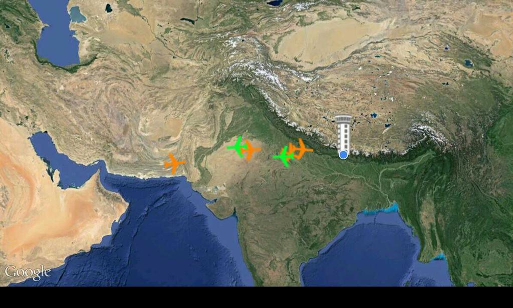 nepaltodayapp's tweet photo. Current Skyview from @flightstatsnp  https://t.co/iffpLR4YO3 http://t.co/wxW244BslT