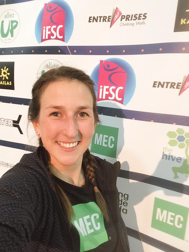 emma_switz's tweet photo. I had a blast at #ifscTO last weekend! Here's another @MEC selfie for the win. #MECstaffer http://t.co/NeEJTBzv6V