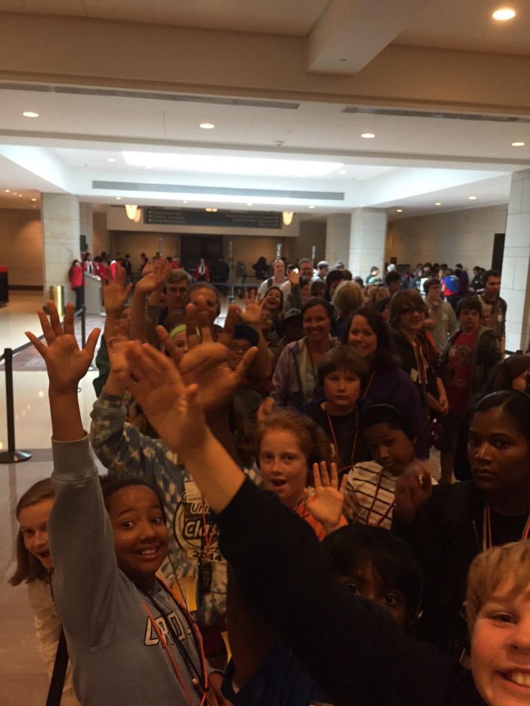 CarpElem's tweet photo. Touring the Capitol #cesdoesDC15 http://t.co/2j7RtNXh6Z