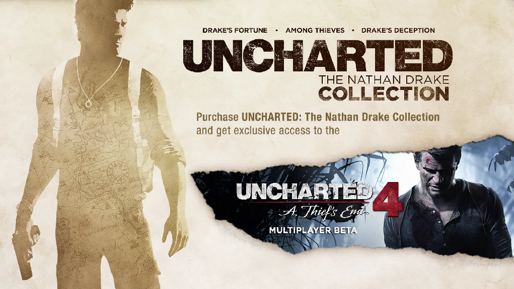 Uncharted: The Nathan Drake Collection official promotional image