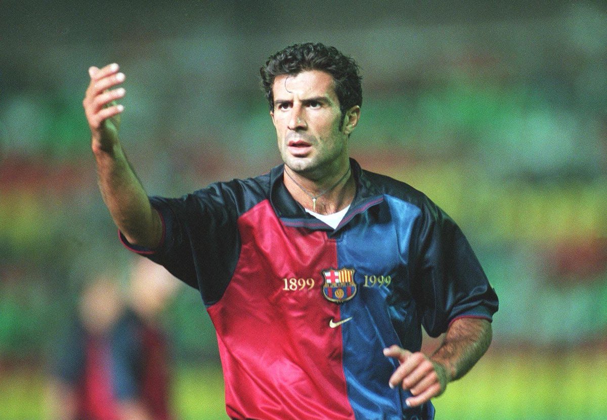 Luis Figo stopped from appearing in Barcelona-Juventus legends team bbc.in/1dOuMrk