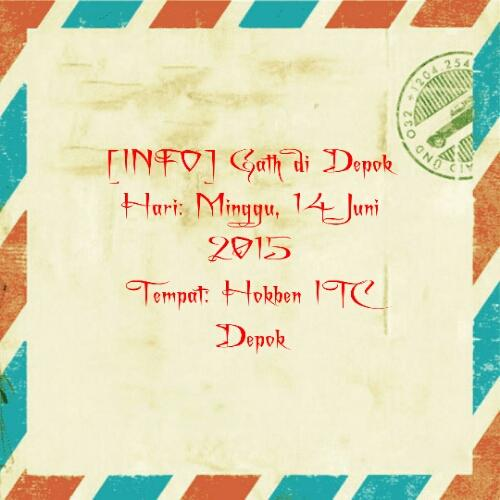FansBoyJKT48_ID's tweet photo. [INFO] jangan lupa datang ya teman teman gath kita di depok cc: @JKT48FC @JKT48Depok_ @YurivanasticDPK http://t.co/0UKnAnTWcr