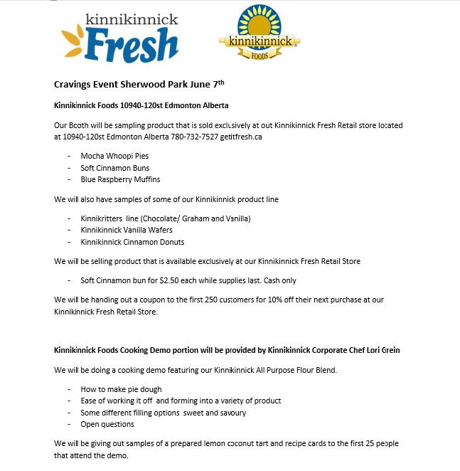 KinnikinnickYEG's tweet photo. Come see us @ the Crave event this weekend in Sherwood Park @edmontonceliac @spceliacs #yegfood #glutenfree #yeg http://t.co/Qd5yysDm4D