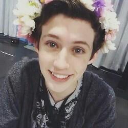 HAPPY BIRTHDAY TROYE SIVAN  STAY HAPPY IDEK ILY 