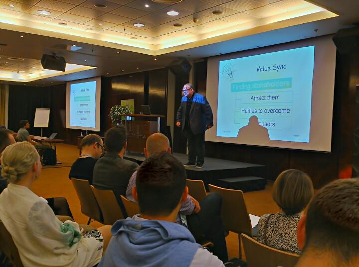 BringWookieToMe's tweet photo. Rob Sabourin on fire about delivering quality #NTD2015 http://t.co/kyYbozXhJy