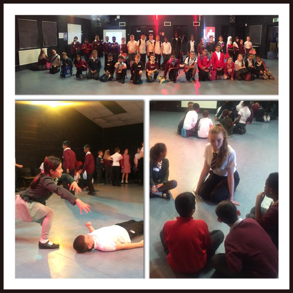 Really enjoyed Year 5 students visiting Drama today. Well done to Year 9 students directing the groups! <a href="/FelthamCC/">FelthamCC</a>