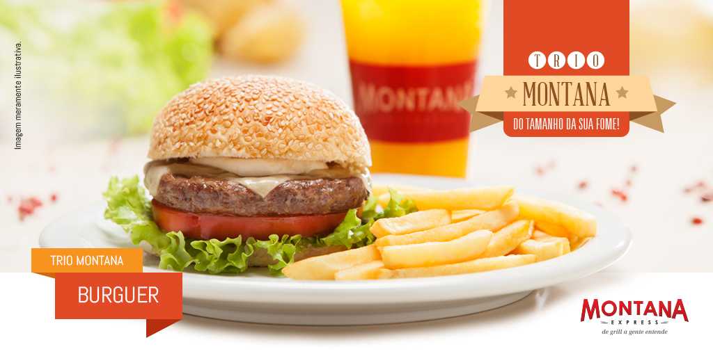 MontanaExpress's tweet photo. No feriado dá para encarar um belo hambúrguer, certo? http://t.co/Eh3gcsOWuZ