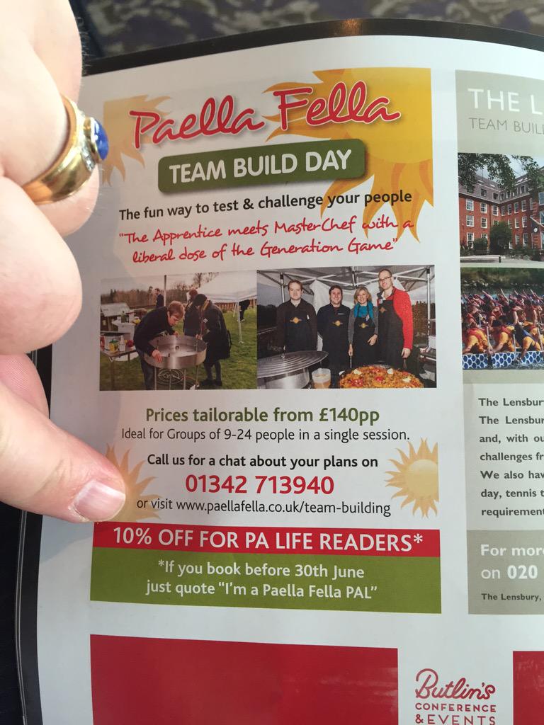 PALifeMag's tweet photo. Check out @PaellaFella special offer in the May/June issue of #palifemag a http://t.co/uvhraqu681