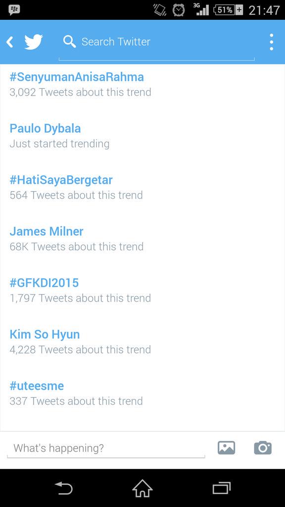 irma_abidin_733's tweet photo. "@KDIOffc_MNCTV: Kita TRENDING TOPIC!!! Hobaaaahhhh!!!! #GFKDI2015 http://t.co/rWlg1QMVM5"