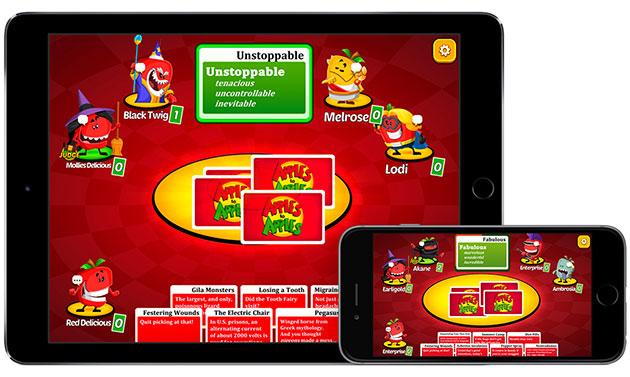 Popular card game 'Apples to Apples' takes its deck of laughs to iOS