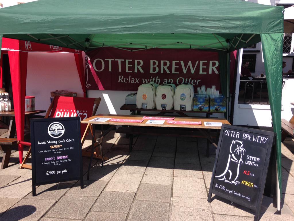 TheProspect1's tweet image. It's #PimmsOClock on @TheQuayExeter @Exetermarket #RealAle #Cider