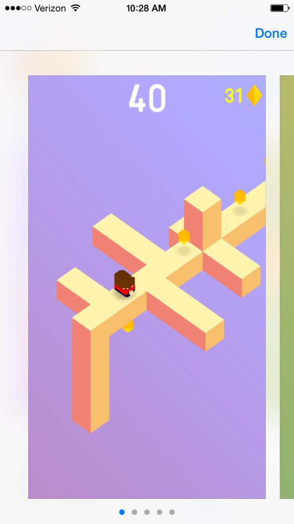 AppReviewOrg's tweet image. The branch is an app where you must rotate a platform to keep your character from falling off. Very fun app! (Free)