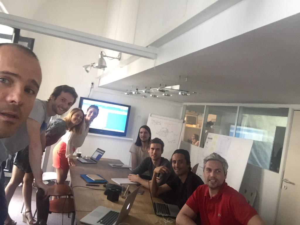 La nouvelle équipe de Développeurs <a href="/SponsoriseMe/">Sponsorise.me</a> #UneMachine #Cérémonie #Sprint #RienLacher #InternationalIsBetter