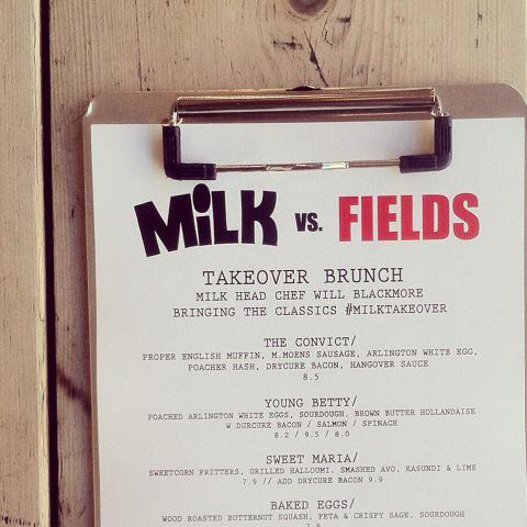 milkcoffeeldn's tweet photo. This is happening @fieldscafe all weekend. Get involved #m1lktakeover http://t.co/8dYZ7txteP