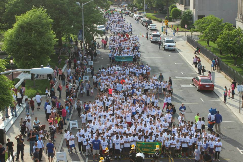 MayorOLeary's tweet photo. How awesome was the Rod Dixon @kidsmarathon yesterday in #Waterbury? This awesome! Can't wait until next year's race! http://t.co/ehTceUS3fX