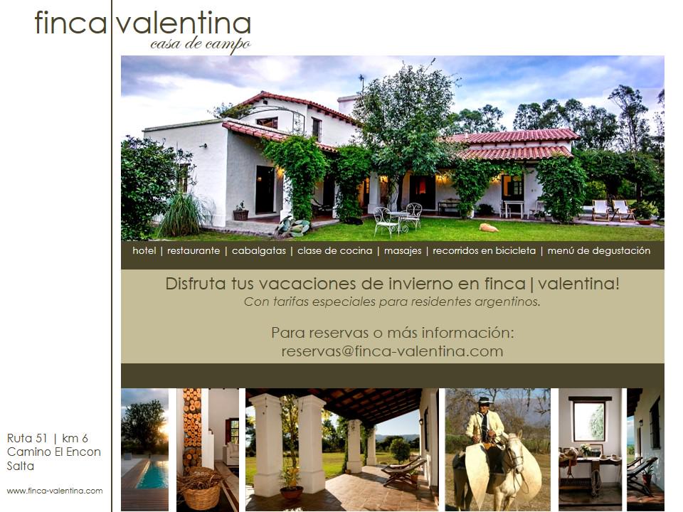 Disfruta tus vacaciones en #fincavalentina. A 25 minutos de #Salta Capital! #InviernoEnArgentina #VisitSalta