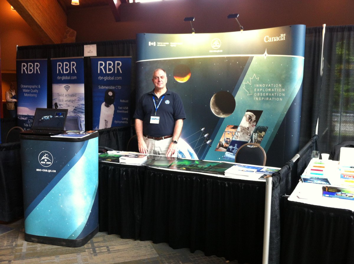 asc_csa's tweet image. Nous étions @CMOS2015 en C.-B. cette semaine pour parler d&apos;observation de la Terre : ow.ly/NSubg