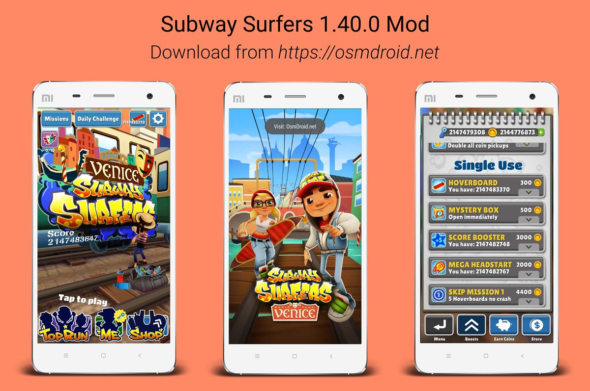 Subway Surfers 1.40.0 Mod Apk