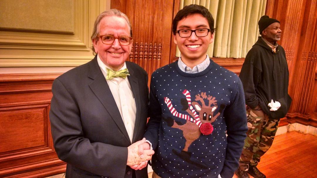 WalterDeleonDC's tweet photo. #TBT to meeting @JimGrahamWard1 – the 2nd openly gay member of the Council &amp; current nightclub promoter. #PrideMonth http://t.co/PPYyEJXNDe