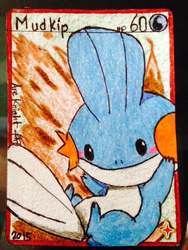 Custom Mudkip (full art) as requested #ArcKnightStore #Pokemon