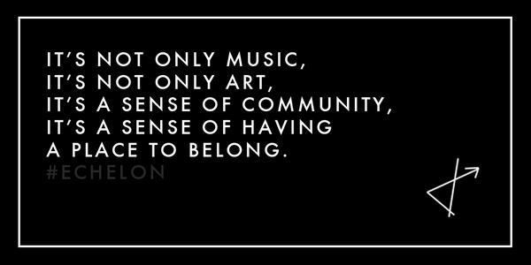 30STSPAIN's tweet photo. It's not only music,
It's not only art,
It's a sense of community,
It's a sense of having a place to belong. http://t.co/K7wnUy0Ssz