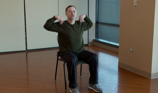 PiedmontHealth's tweet photo. Watch how to relieve shoulder stress in 60-seconds! http://t.co/VUPgWEAJo0 http://t.co/e09z7YTO2e
