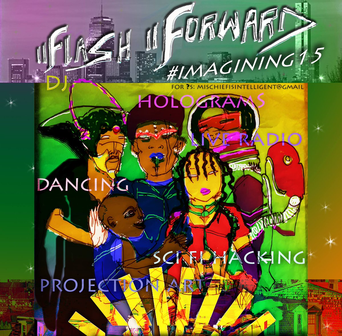 subsamson's tweet photo. 3 free tix left http://t.co/EFqdlbdWzL for SAT 2034 Imagining by @IntelMischief ft. #SweetysRadio w/ @TrapOrchestra http://t.co/vsjZ60X0Uz