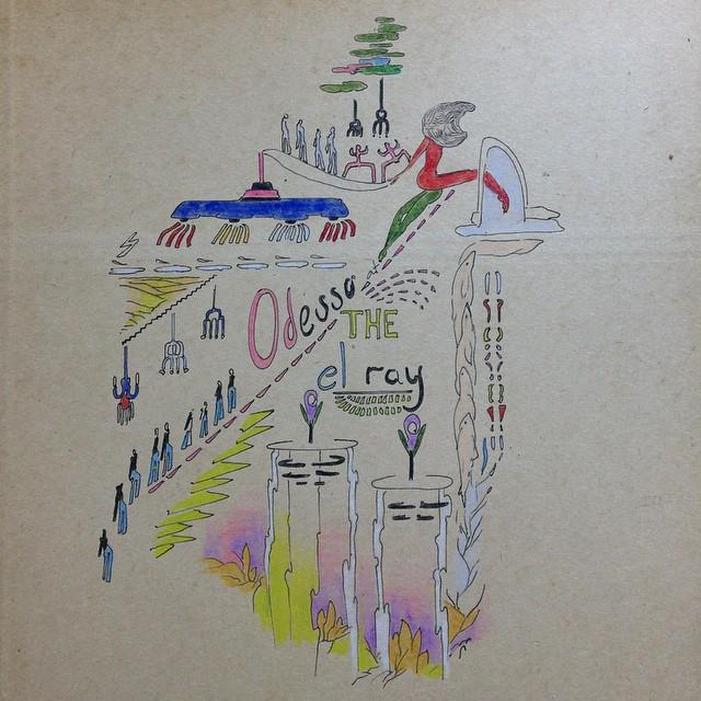 thisisodessa's tweet photo. June  16th in support of the Loan Bellow at the El Ray theatre in Los Angeles, CA. Happy trails until then. http://t.co/HGkBxJWEhR