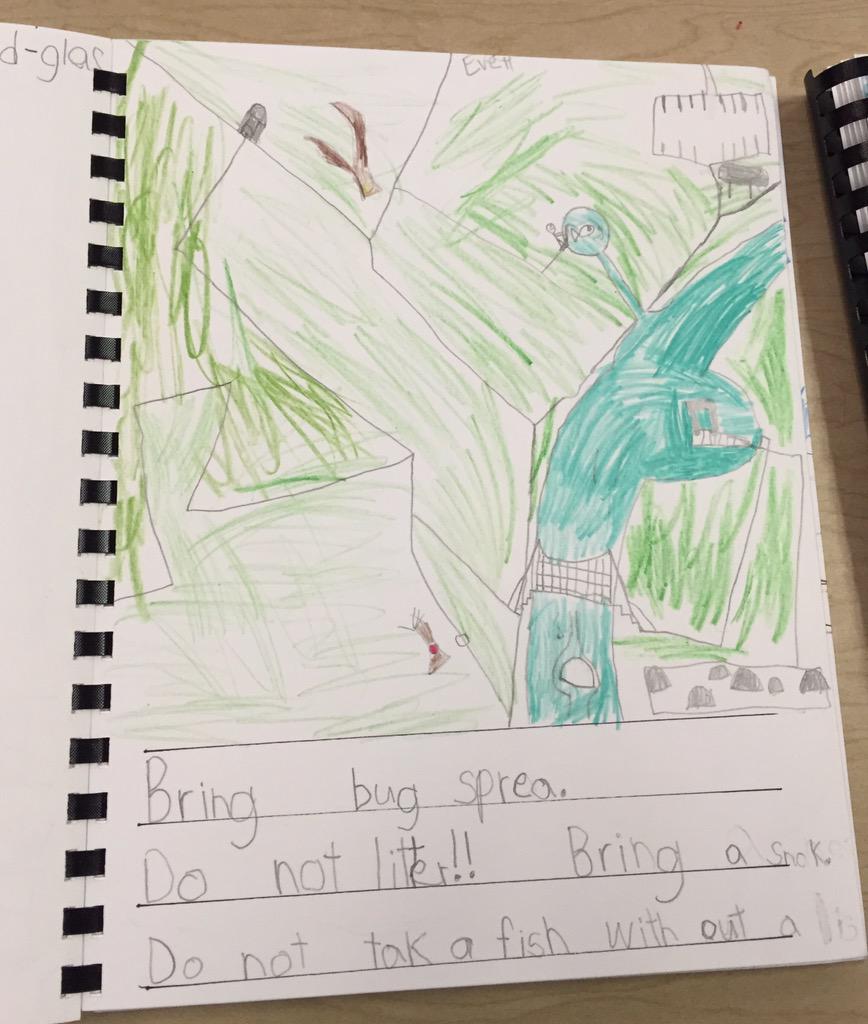 Kindergarten integrates curriculum with <a href="/EnoRiver/">Eno River Association</a> #PBL study @AplusSchoolsNC <a href="/DurhamPublicSch/">Durham Public Schools</a>