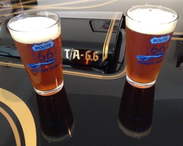 Set of four glasses! #Route66 <a href="/TheBanditRun/">The Bandit Run</a> ebay.com/itm/Route-66-B…