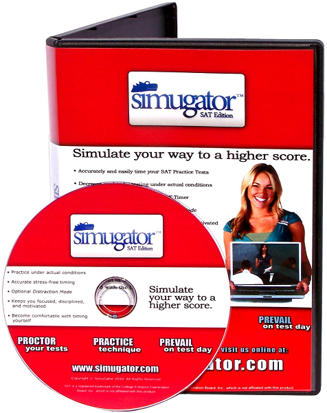 SimuGator's tweet image. 25% off SAT Proctor DVD til 11:59 PM PST Test Day Jun 6 amazon.com/SimuGator-Proc… #SAT #SATprep #testprep #practicetest