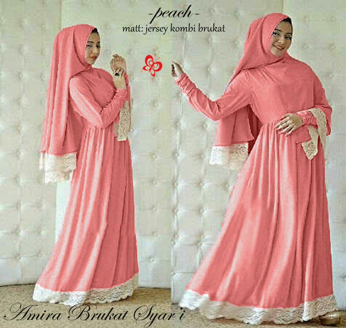 ratu_reseller03's tweet photo. amira brukat syar'i 
bahan jersey+brukat
(maxi+hijab)
LD 104cm, p 133cm  http://t.co/U8hdRLQZQh @ohcumiklan #bandung http://t.co/Zb3tEMhAHf