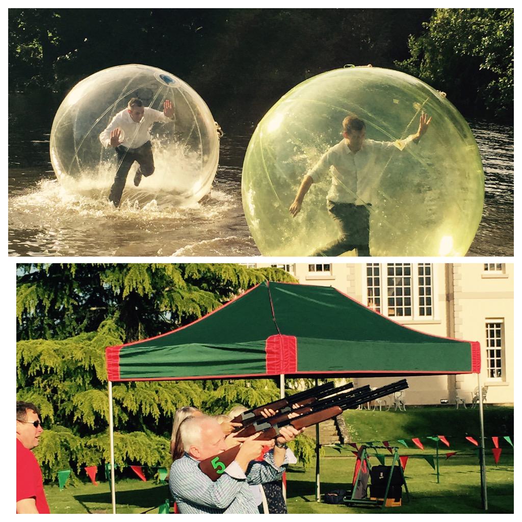 Summer time #FamTrip with local businesses #WaterZorbing #LaserShoot