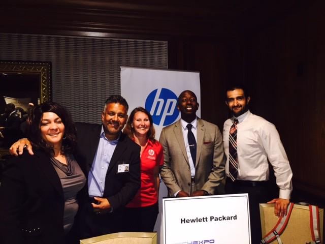 KeionReynolds's tweet photo. I work with an amazing team, no doubt about it. Yesterday @TechExpoJobFair  #CyberEvent #HPCyber #HPESS #Work4HP http://t.co/0lBsrYTrxW