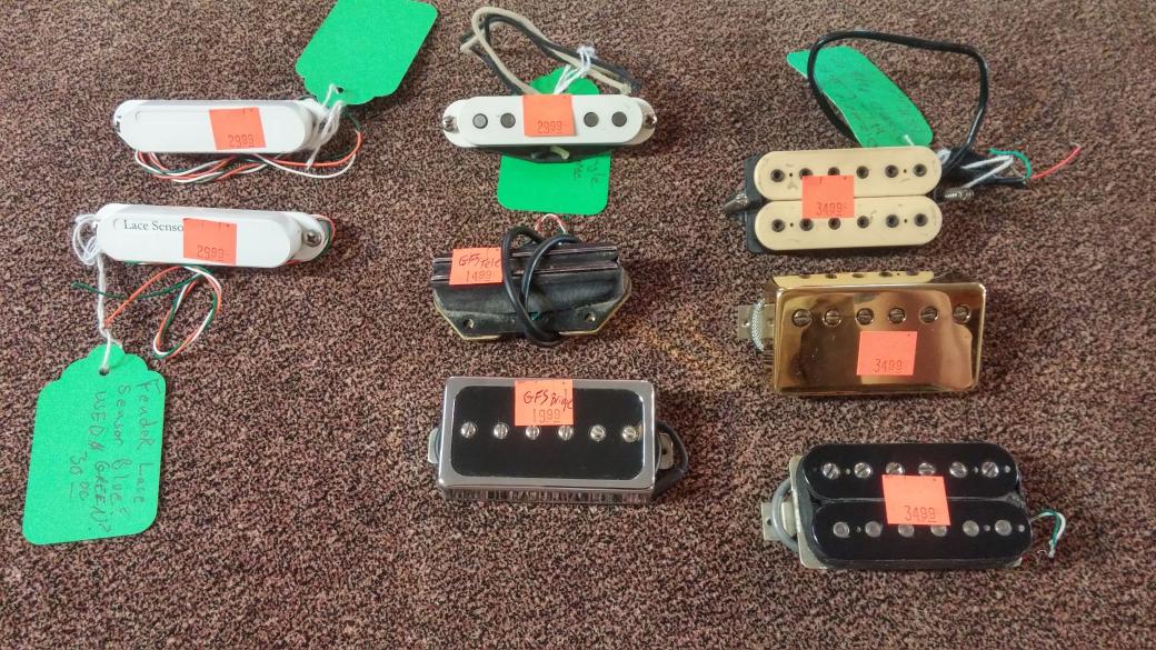 StutzmansGuitar's tweet image. Used #pickups #gibson #lacesensor #DiMarzio #gfs