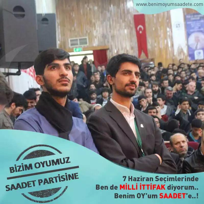 #KararımSaadet #SaadeteGel #SaadeteOyVereceğim #SaadetPartisi