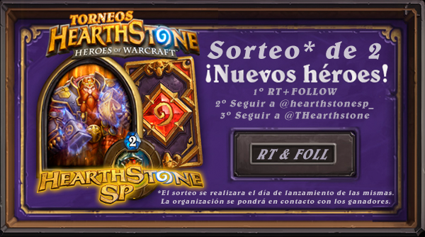 Trilladorttv's tweet photo. [#Hearthstone] Celebra con nosotros el lanzamiento de el nuevo héroe Magni Barbabronce. http://t.co/rW6NtI0PrF