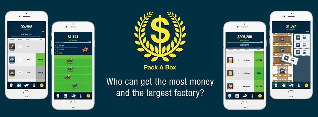 PackABox's tweet photo. Who can get the most money and the largest factory? http://t.co/gN36dmrNFj #clickergame #money #freegame #gamedev http://t.co/HA7cimD0ZW