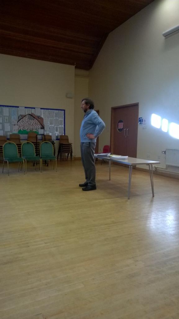 At Weybridge deanery meeting looking forward to 2020 - and meeting our new Bishop.