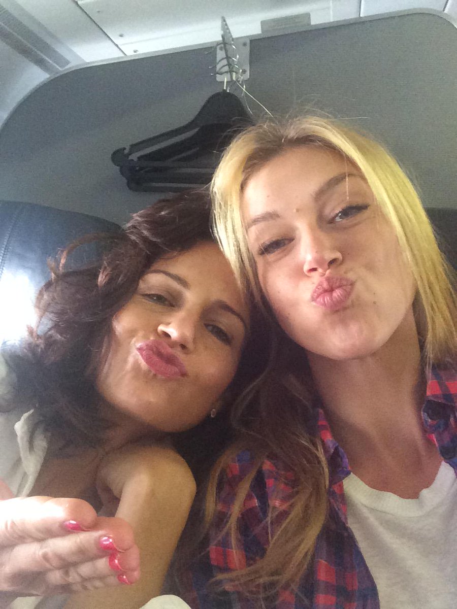 AdriannePalicki's tweet photo. Austin here we come!! http://t.co/lLVzGmxiF6