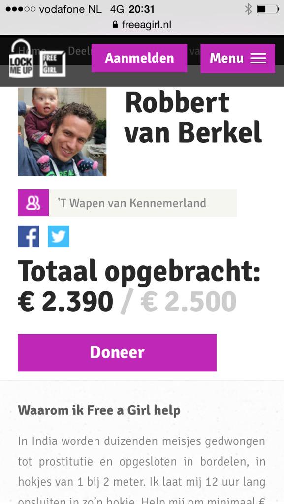 wapenvk's tweet photo. Nog 2,5 uur en nog €110.- wie helpt mij? @freeagirl #hokje https://t.co/szVtvuFS3D http://t.co/bGVpFMRSTW