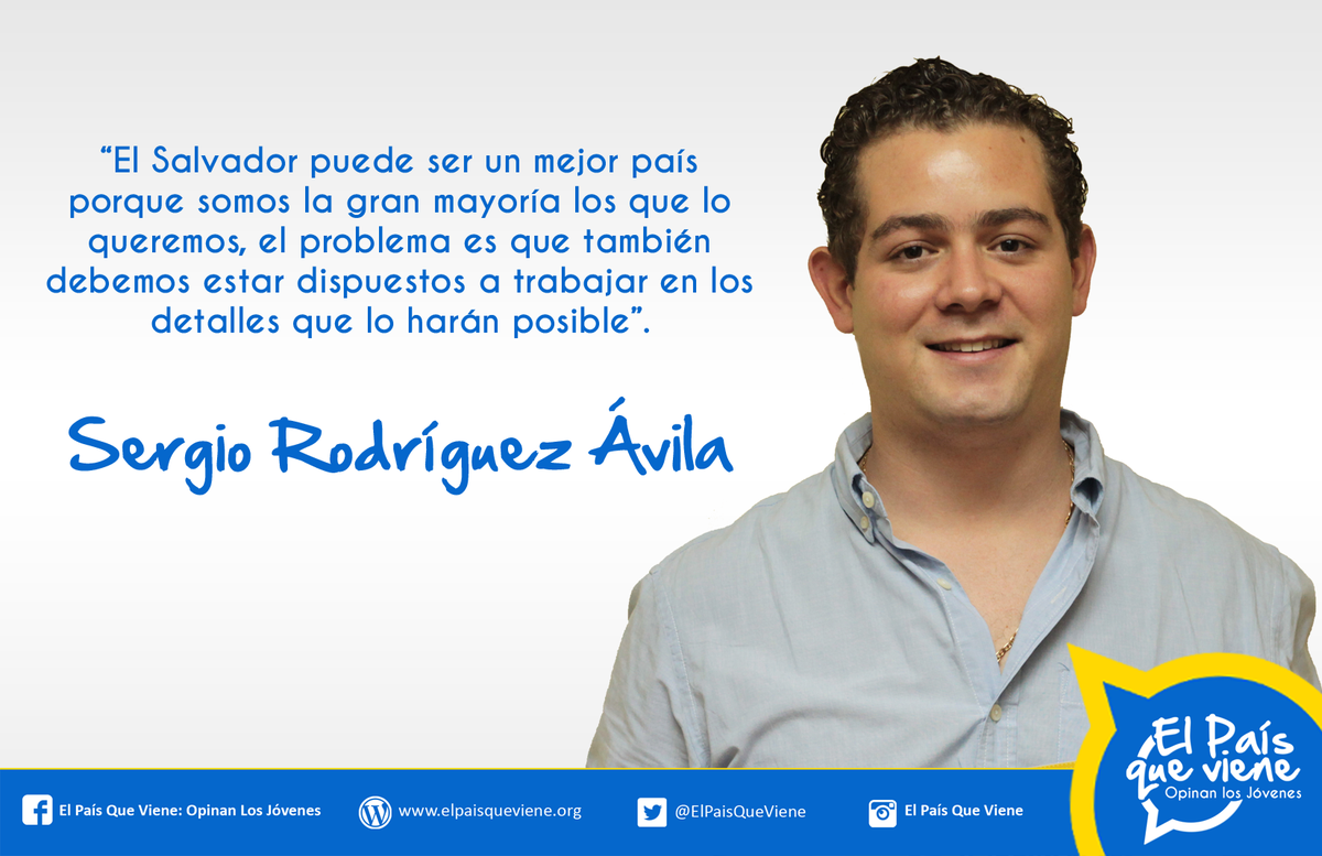 ElPaisQueViene's tweet photo. Les presentamos a @SergioTotoR Fundador y Presidente de @MedioLlenoSV  Él ya es parte de #ElPaísQueViene http://t.co/lKh7ffr2UX