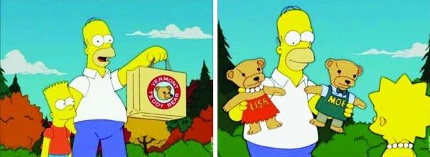 simpsons teddy bear
