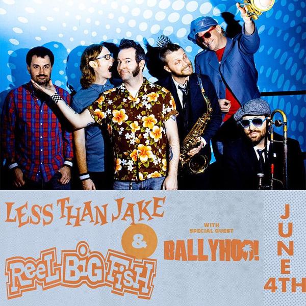 AXCMusicFactory's tweet photo. We've got @ReelBigFish at @FillmoreNC tonight with @LessThanJake! Get tickets for the show: http://t.co/Uz1aIda0tj http://t.co/syTUKrREXM
