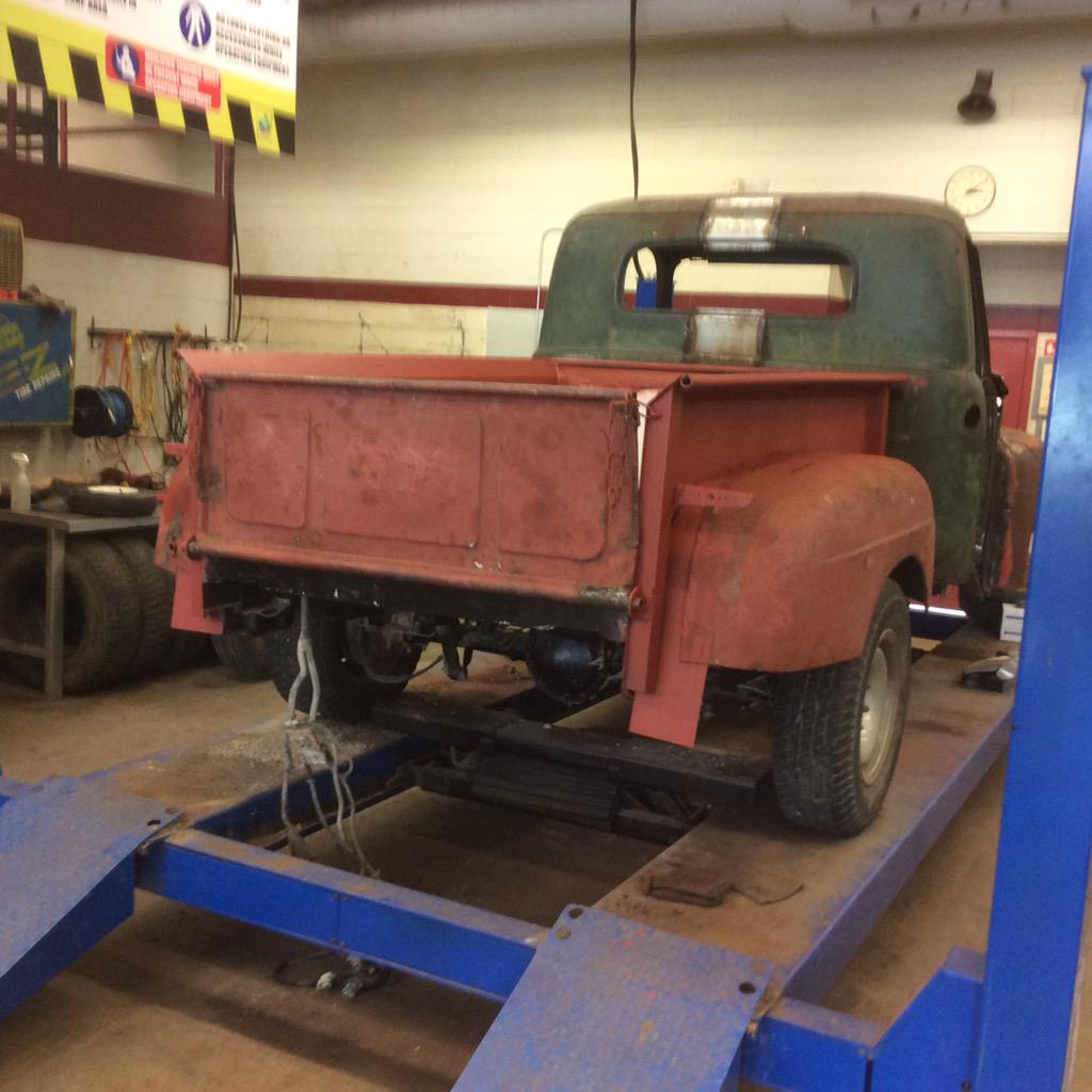 nwsstech's tweet photo. Ratrod box finished. Still hoping to complete truck before the end of June. Exam review starts Monday. #nwssratrod http://t.co/bb8I9j9Zj3