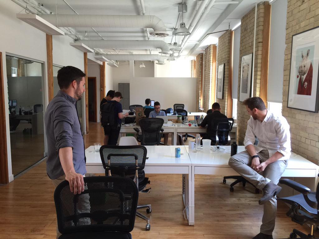 HeistMade's tweet photo. It says a lot about the character of our team that even job hunting is a team sport. http://t.co/bdSry0rO9w