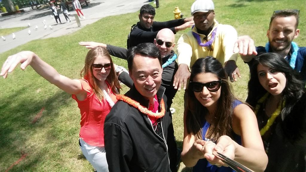 Spending the afternoon with my teams at Center Island #YouMakeTD #bestscavengerhuntteam