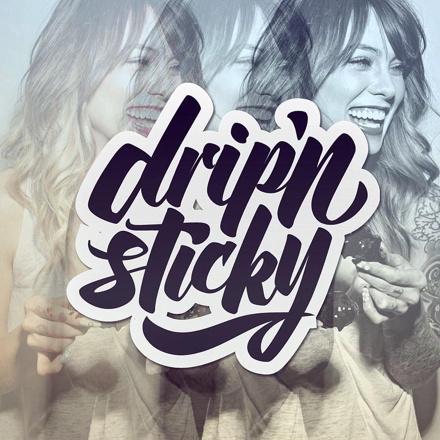 #dripNsticky stickers coming out! you know you want one! 😍 • #drippedHTX #stickyschicken #houston #screwston