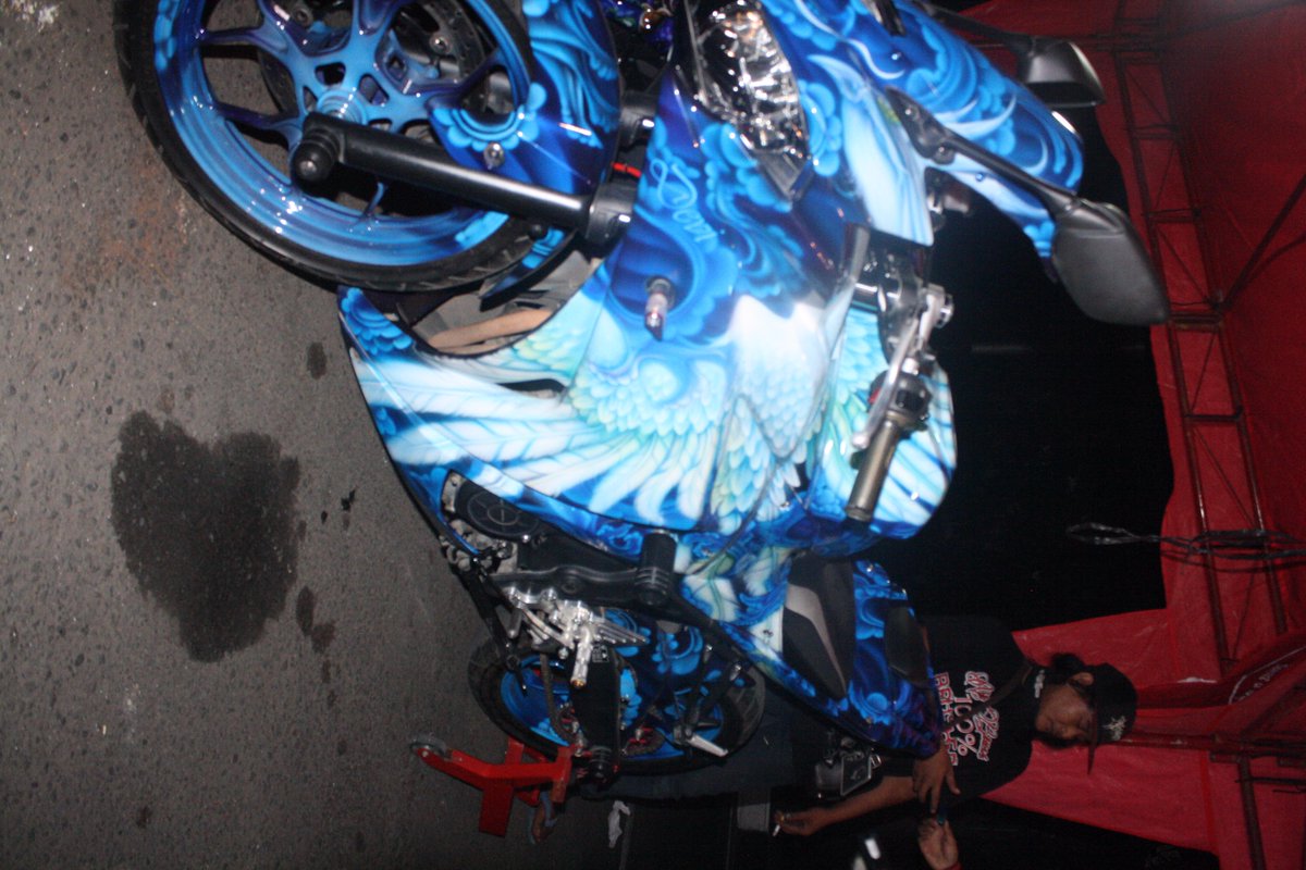 terimakasih para peserta kontes modifikasi dan kontes airbrush yang ikut meramaikan fest_cisadane Cc : <a href="/MotorExpertz/">Motor Expertz</a>
